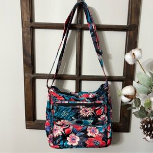 LUG Hopscotch Crossbody Bag - Resort Tropics fair used condition